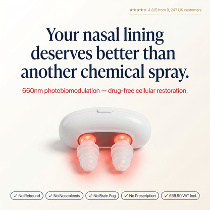 Sinufree UK — The 660nm Clinical-Grade Nasal Therapy Device BY JAMES WHITFIELD